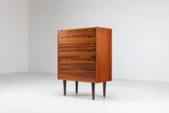 Commode en palissandre Svend Langkilde Langkilde Mobler Danemark 1960