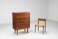 Commode en palissandre Svend Langkilde Langkilde Mobler Danemark 1960