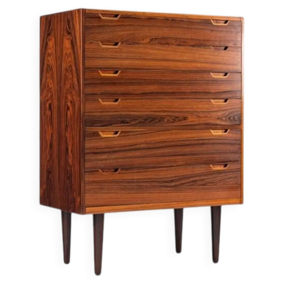 Commode en palissandre Svend Langkilde Langkilde Mobler Danemark 1960