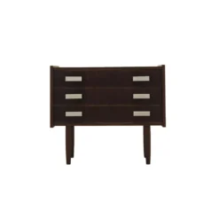 Commode en placage de chêne danois, années 1980