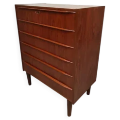 Commode en teck au design danois vintage
