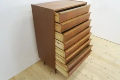 Commode en teck, Danemark 1960