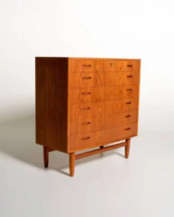 Commode en teck danois, années 1960