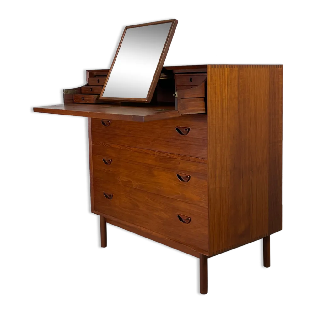 Commode en teck danois et commode par Hvidt & Mølgaard-Nielsen