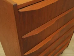 Commode en teck, design danois, années 1970, fabriquée au Danemark