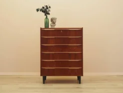 Commode en teck, design danois, années 1970, fabriquée au Danemark