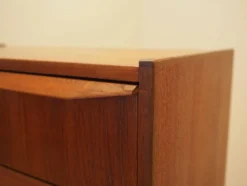 Commode en teck, design danois, années 1970, fabriquée au Danemark