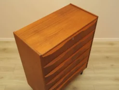 Commode en teck, design danois, années 1970, fabriquée au Danemark