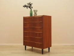 Commode en teck, design danois, années 1970, fabriquée au Danemark