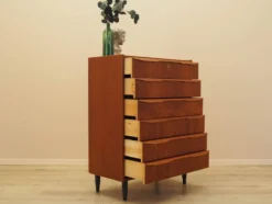 Commode en teck, design danois, années 1970, fabriquée au Danemark