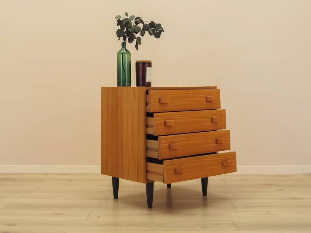 Commode en teck, design danois, années 1960, fabriquée au Danemark