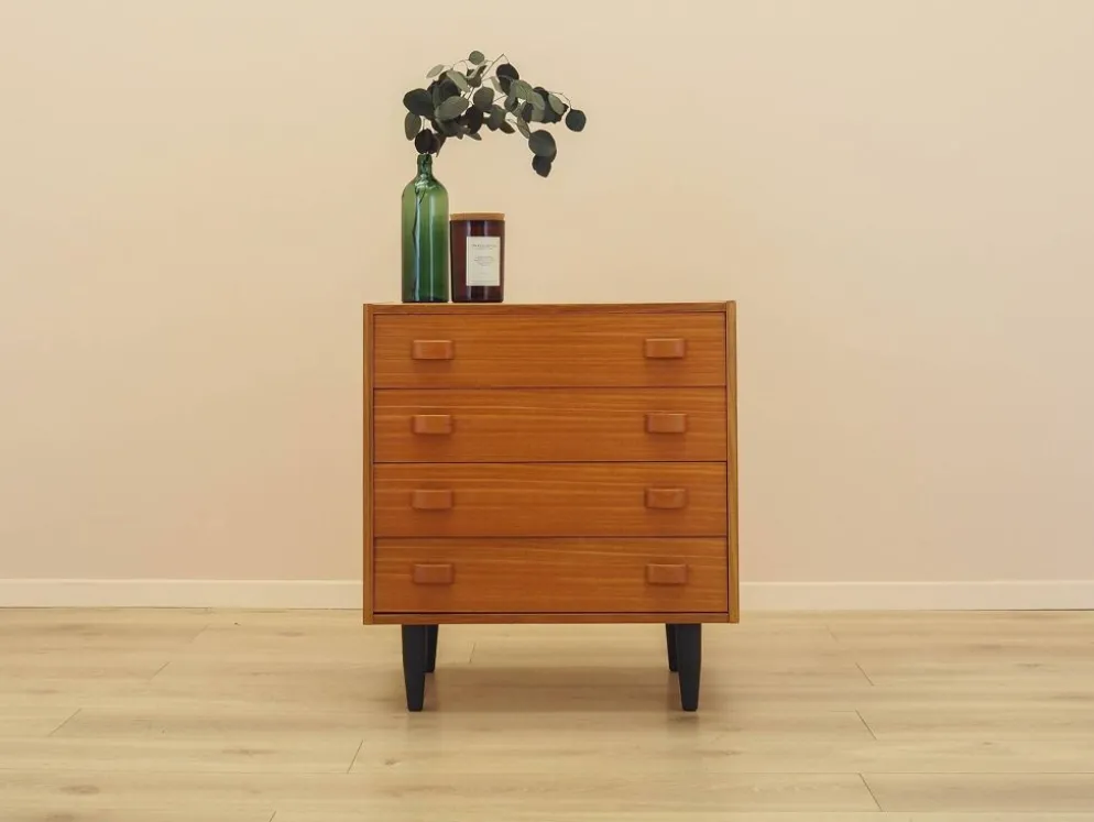Commode en teck, design danois, années 1960, fabriquée au Danemark