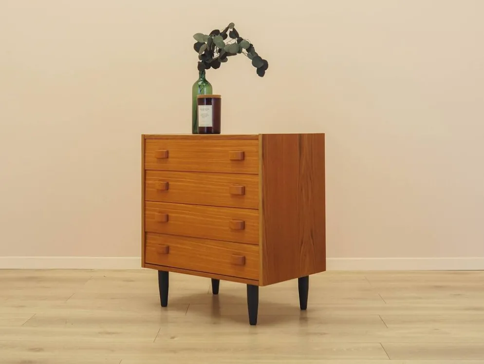 Commode en teck, design danois, années 1960, fabriquée au Danemark