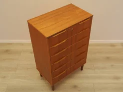 Commode en teck, design danois, années 1970, fabriquée au Danemark