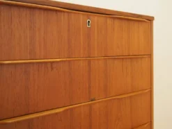 Commode en teck, design danois, années 1970, fabriquée au Danemark