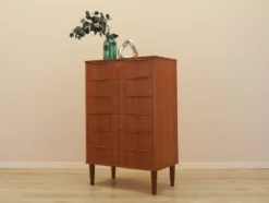 Commode en teck, design danois, années 1970, fabriquée au Danemark