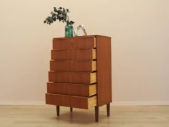 Commode en teck, design danois, années 1970, fabriquée au Danemark