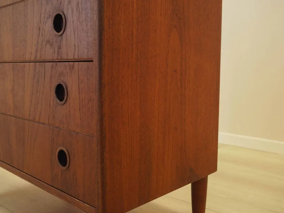 Commode en teck, design danois, années 1970, fabriquée au Danemark