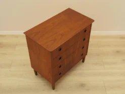 Commode en teck, design danois, années 1970, fabriquée au Danemark