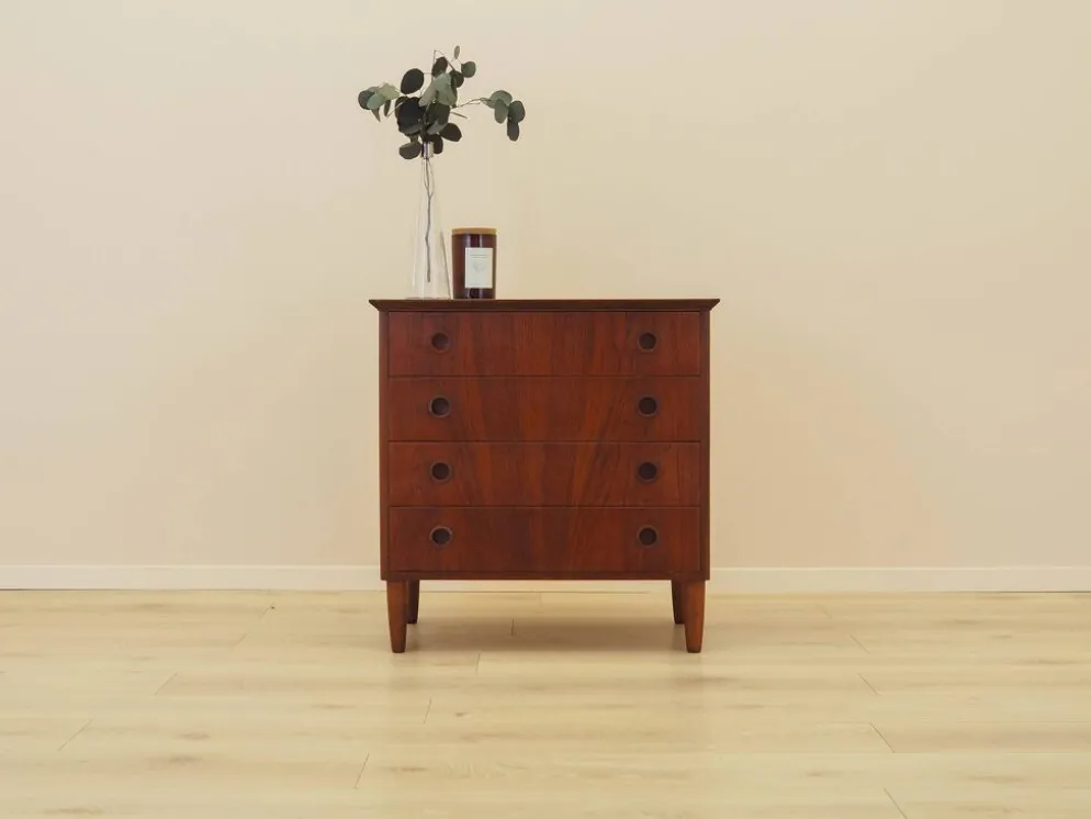 Commode en teck, design danois, années 1970, fabriquée au Danemark