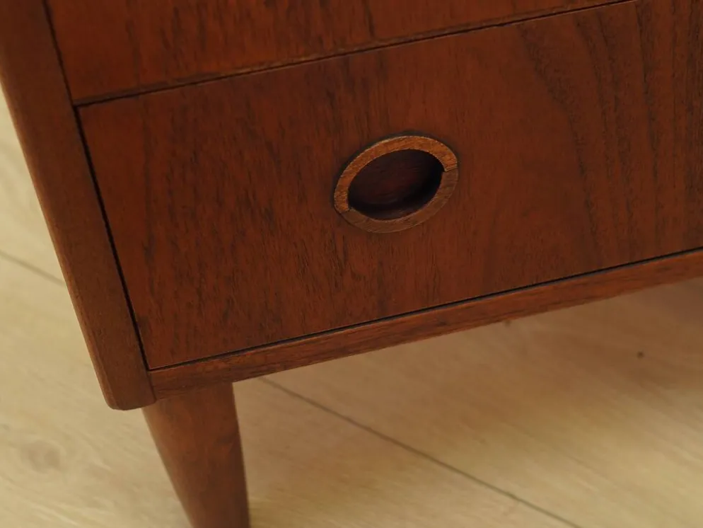 Commode en teck, design danois, années 1970, fabriquée au Danemark