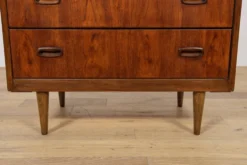 Commode en teck de style Mid-Century, Danemark, années 1960