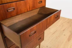 Commode en teck de style Mid-Century, Danemark, années 1960