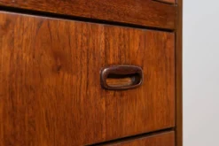 Commode en teck de style Mid-Century, Danemark, années 1960