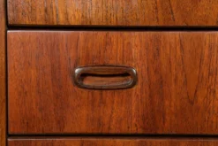 Commode en teck de style Mid-Century, Danemark, années 1960