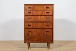 Commode en teck de style Mid-Century, Danemark, années 1960