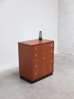 Commode en teck par Alfred Hendrickx pour Belform, années 1960.
