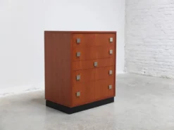 Commode en teck par Alfred Hendrickx pour Belform, années 1960.