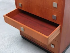 Commode en teck par Alfred Hendrickx pour Belform, années 1960.
