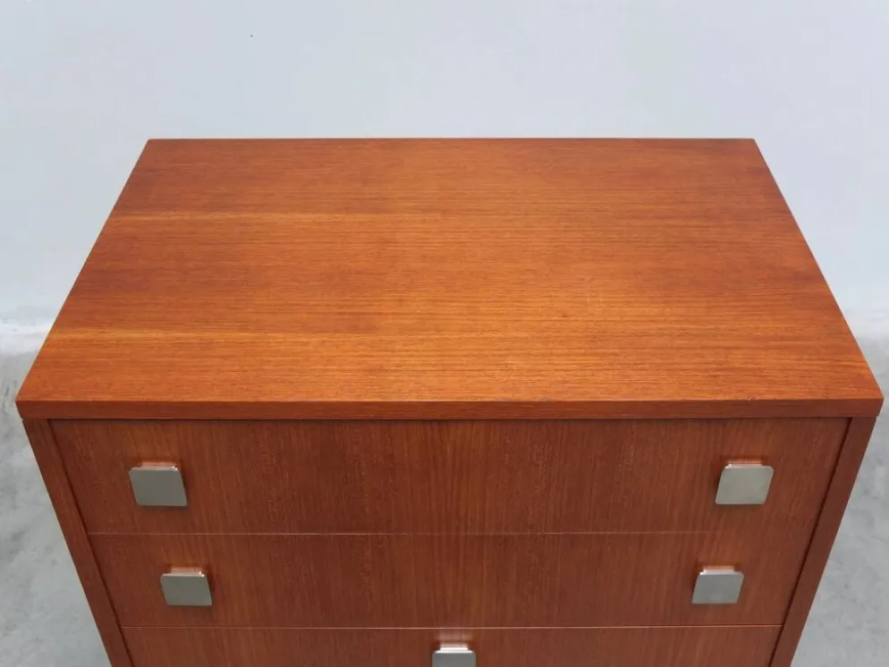 Commode en teck par Alfred Hendrickx pour Belform, années 1960.