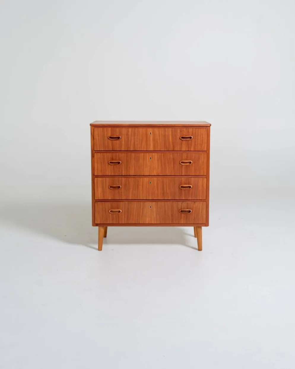 Commode en teck suédois, années 1960