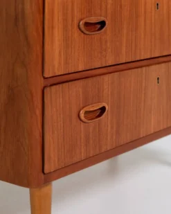 Commode en teck suédois, années 1960