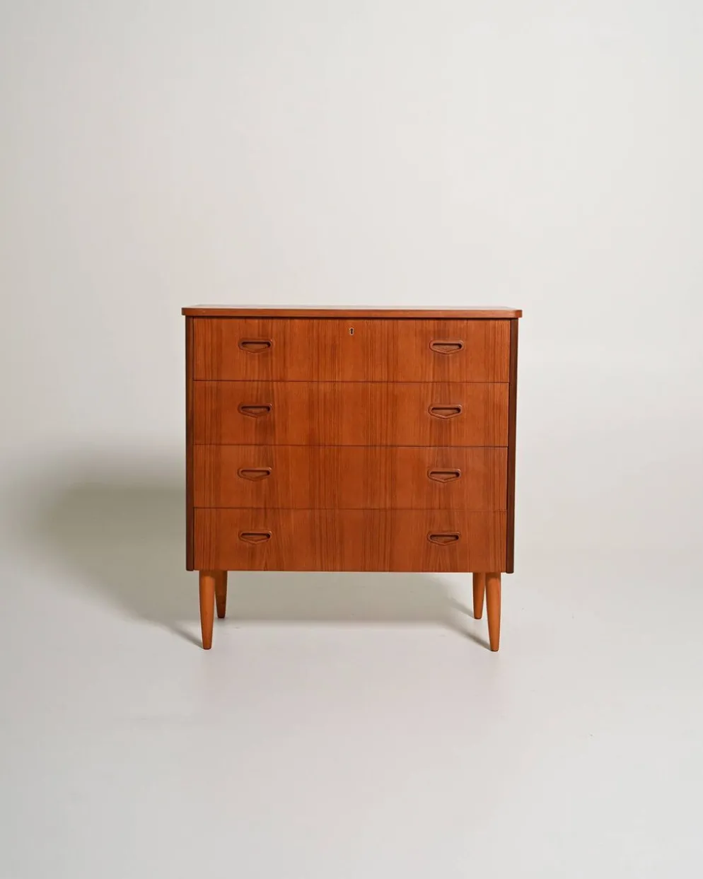 Commode en teck suédois, années 1950
