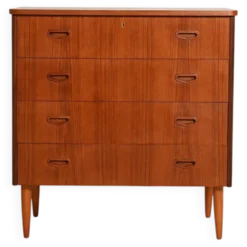 Commode en teck suédois, années 1950