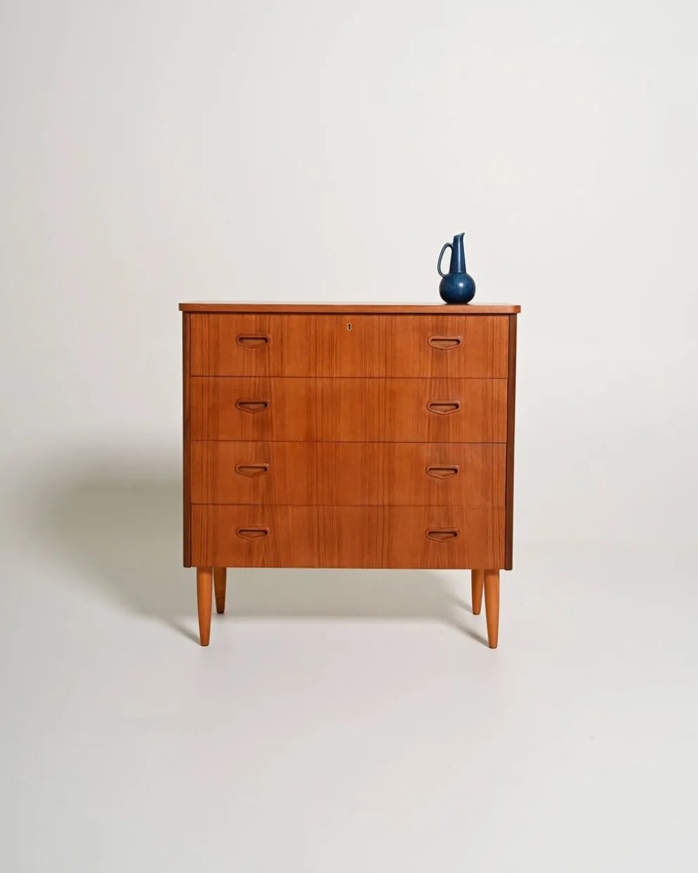 Commode en teck suédois, années 1950