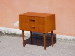 Commode en teck vintage danoise des années 1960