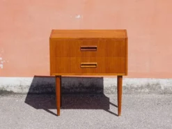Commode en teck vintage danoise des années 1960