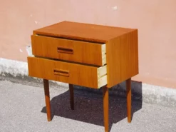 Commode en teck vintage danoise des années 1960