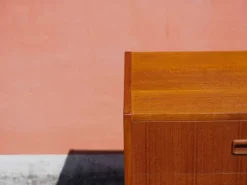 Commode en teck vintage danoise des années 1960