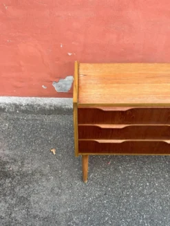 Commode en teck vintage danois / table de nuit, moderne du milieu du siècle, 1960