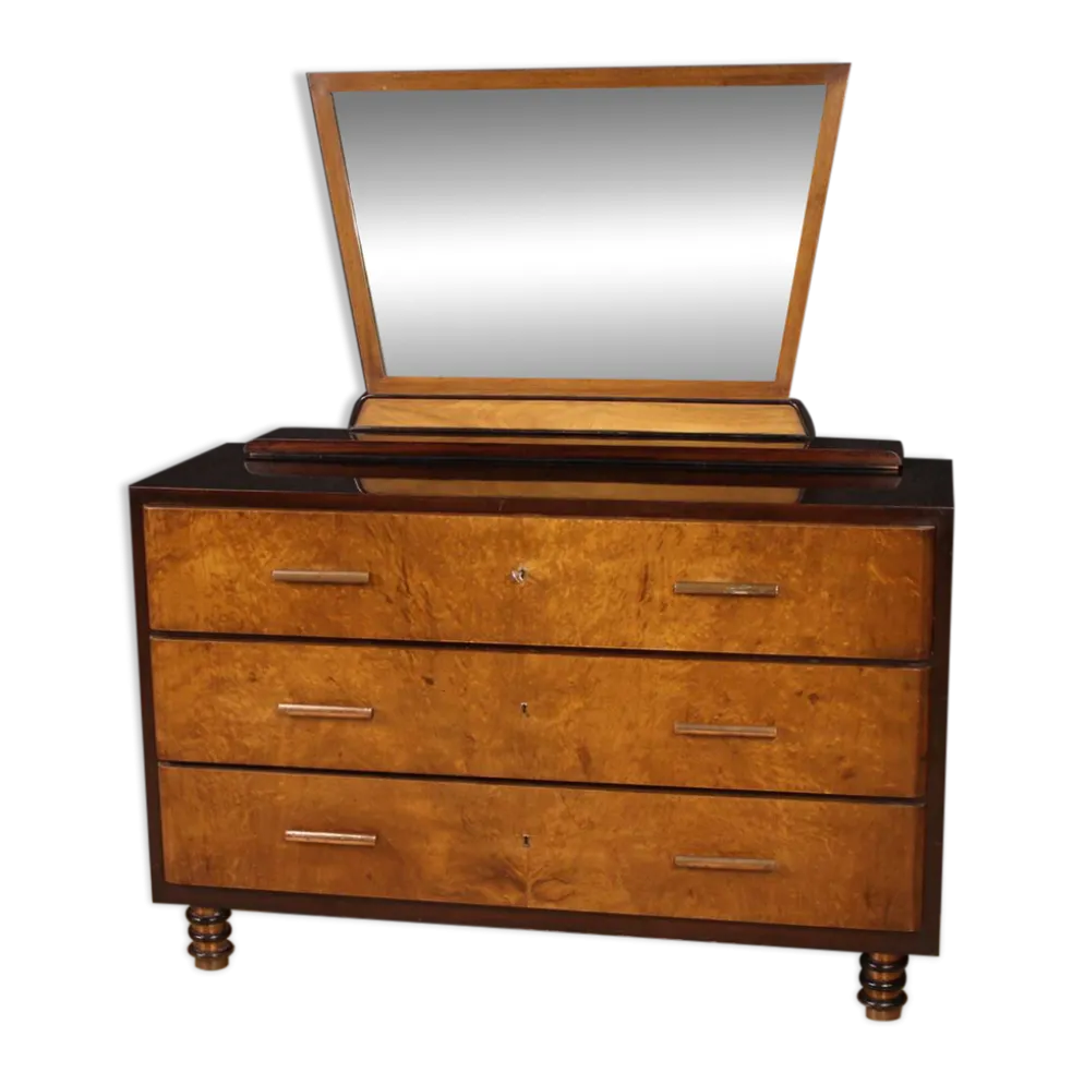 Commode italienne avec miroir des années 1960