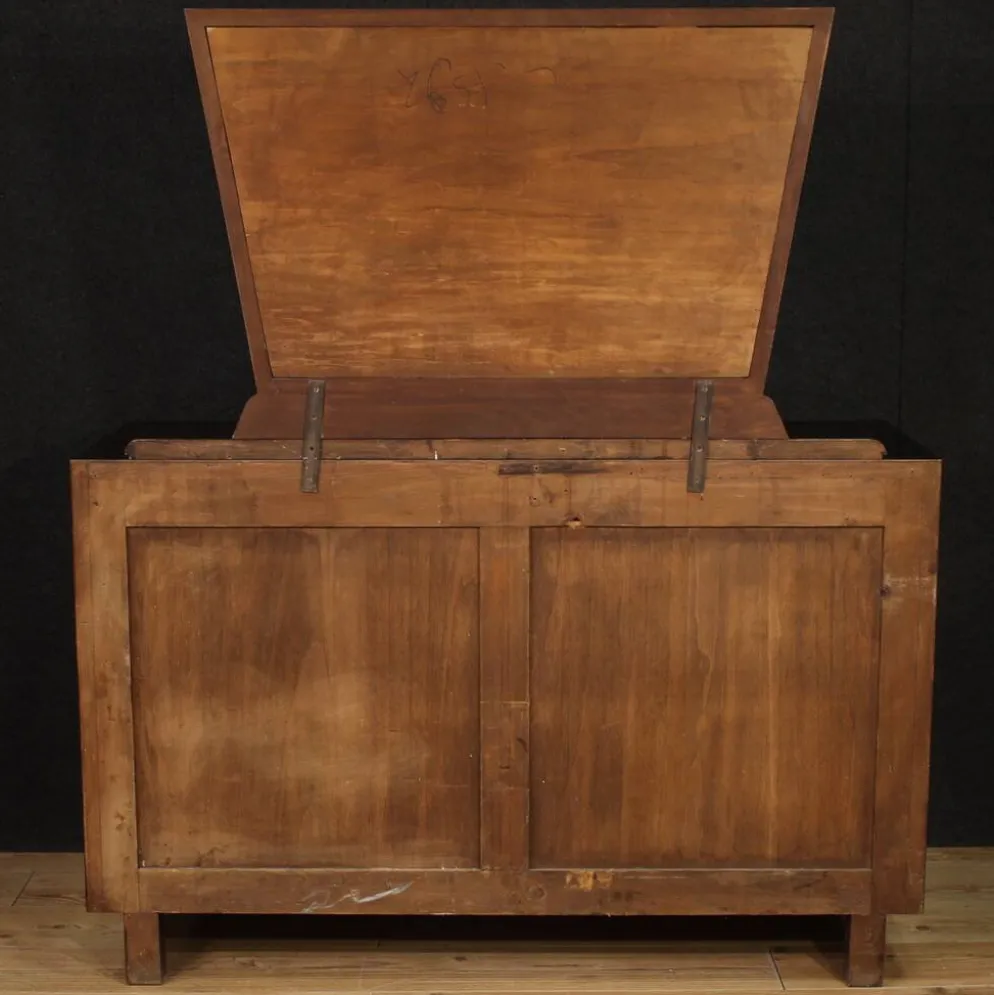 Commode italienne avec miroir des années 1960