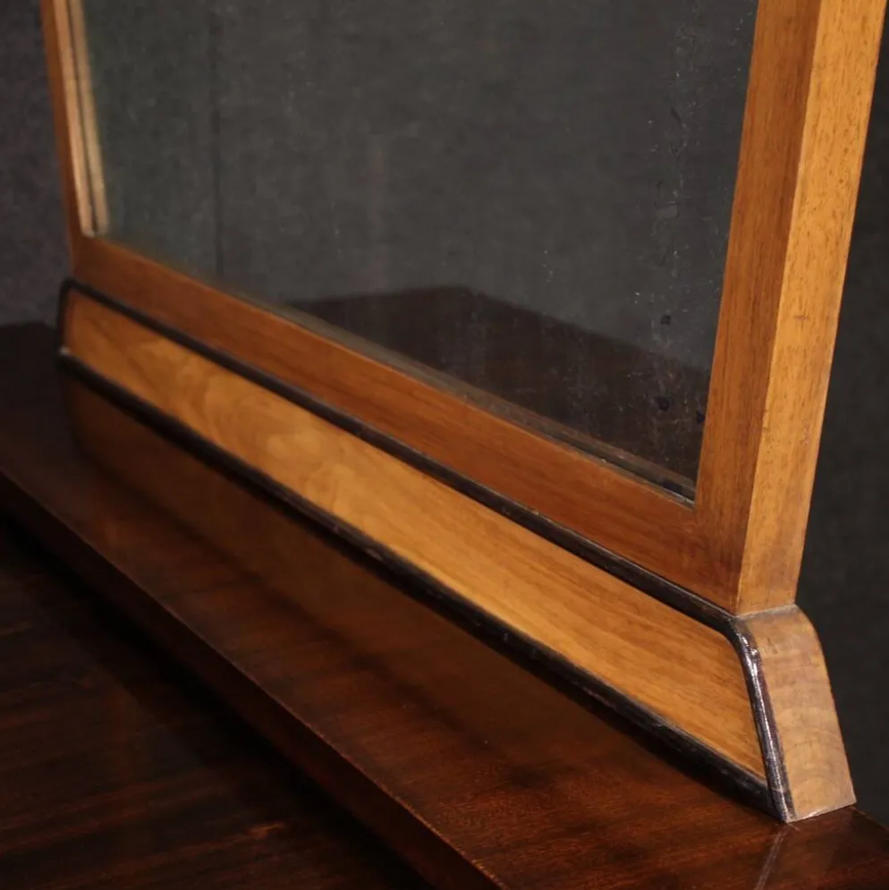 Commode italienne avec miroir des années 1960