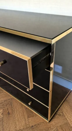 Commode Maison Roméo Paris par Jean-Claude Mahey, années 1970