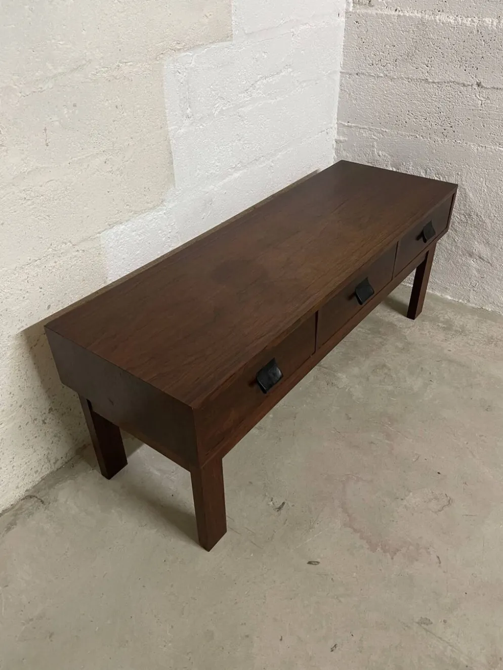 Commode / meuble d’entrée scandinave suédois Ateljé Glas & Trä – GT 6890 –