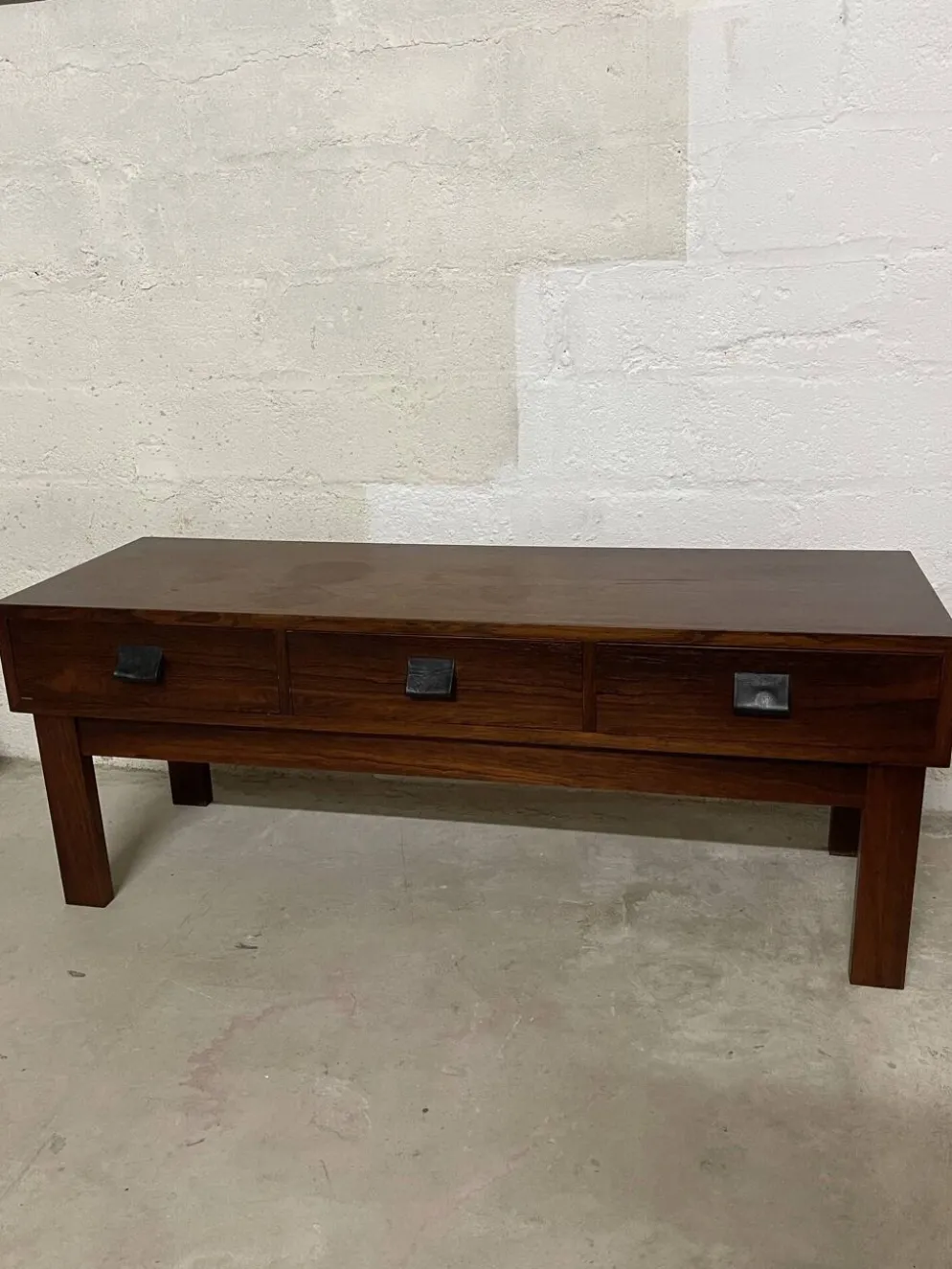 Commode / meuble d’entrée scandinave suédois Ateljé Glas & Trä – GT 6890 –